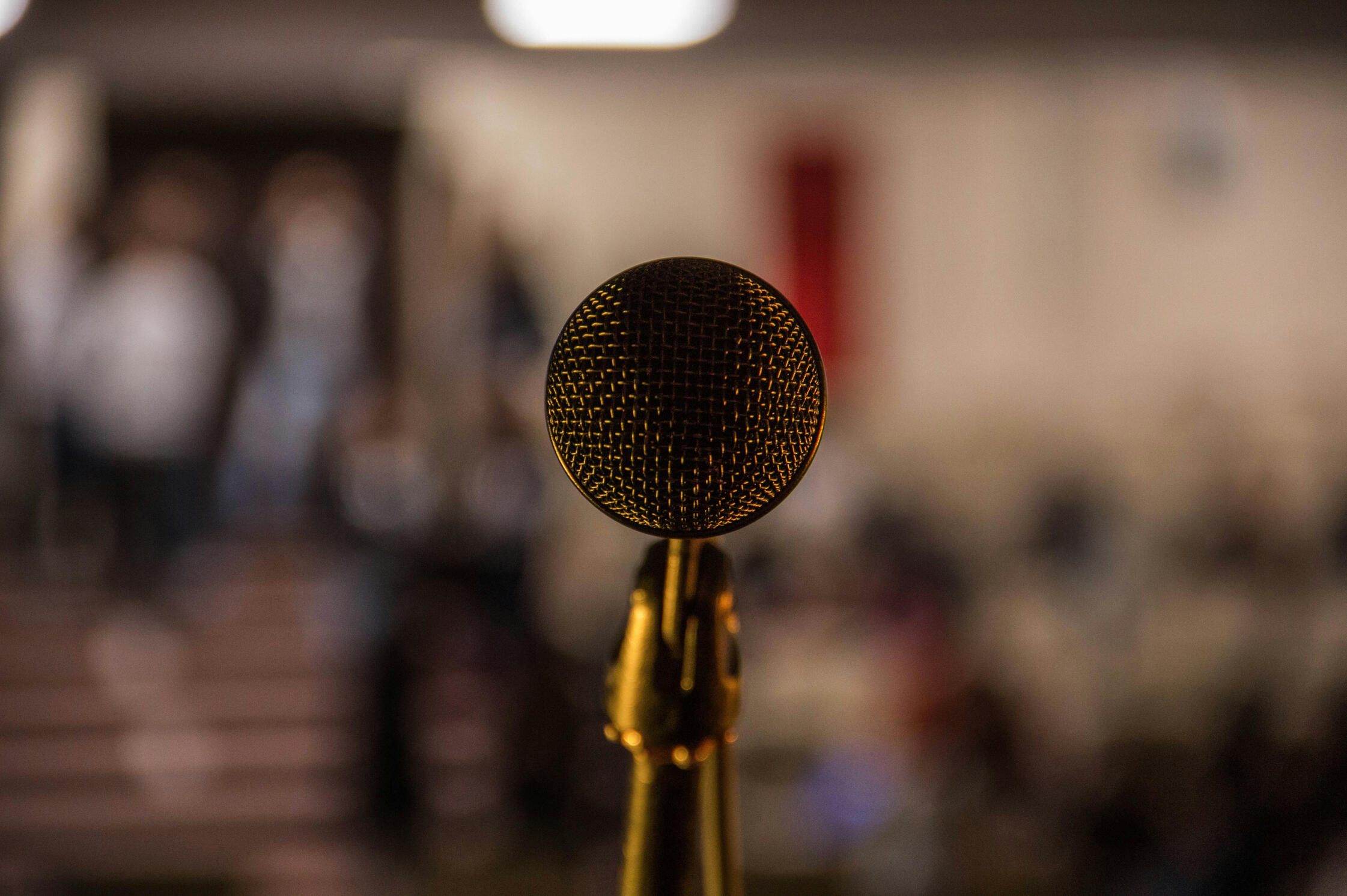 Picture of a microphone
